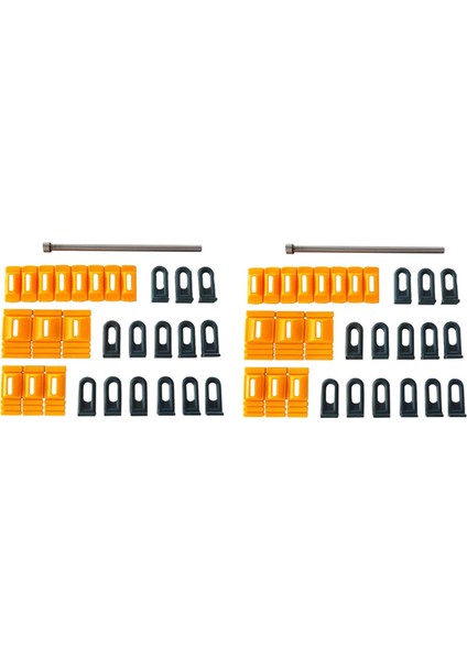 2x Araba Paintless Göçük Onarım Araçları Kiti Sekmeleri Tutkal Sekmeleri Dent Çektirmesi Paintless Göçük Kaldırma Çektirme Sekmeleri (Yurt Dışından)