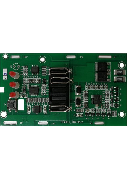 2x 4511396 Li-Ion Şarj Koruma Devre Kartı Pcb Kartı Einhell Power X-Change 18V 20V Lityum (Yurt Dışından)