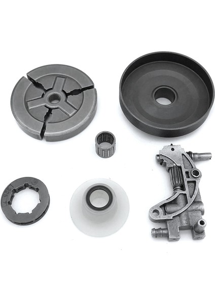 2x Debriyaj Dişli Jant Davul Çin 4500 5200 5800 45CC 52CC 58CC Yağ Pompası Sonsuz Dişli Rulman Kiti Testere (Yurt Dışından) fırsatları