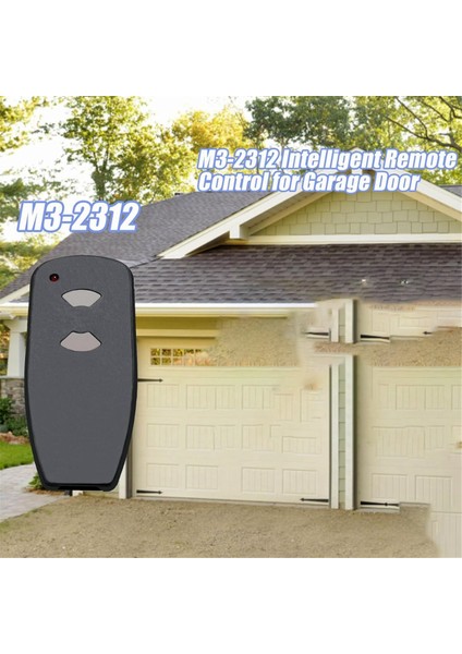 M3-2312 Garaj Uzaktan Kumandası Marantec 315MHZ Uzaktan Kumandayla Uyumlu, 2 Tuşlu Garaj Kapısı Uzaktan Kumandası, (2'li Paket) (Yurt Dışından)