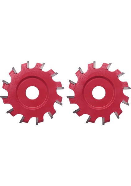 2x Dairesel Testere Kesici Yuvarlak Testere Kesme Bıçakları Diskler Açık Kompozit Panel Yuvası Oluk Plakası Mili MAC-10MM (Yurt Dışından)