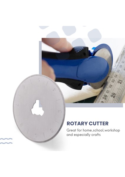 10 Adet 28MM Döner Kesici Dolum Bıçakları Patchwork Kumaş Deri El Sanatları Çelik Dairesel Dikiş Kapitone Kesiciler (Yurt Dışından) indirimleri