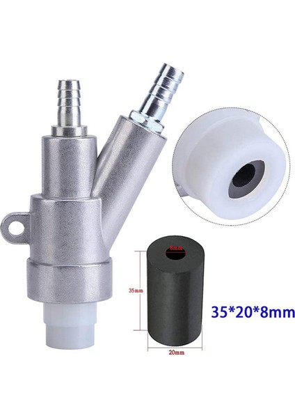 4x Hava Kumlama Kumlama Araçları Pas Tozu Kaldırmak Bor Karbür Memesi ile Kum Blaster Hava Aracı (8mm) (Yurt Dışından) modelleri