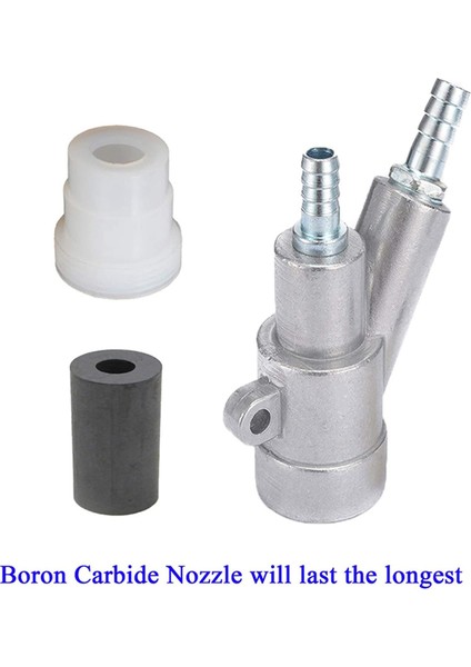 4x Hava Kumlama Kumlama Araçları Pas Tozu Kaldırmak Bor Karbür Memesi ile Kum Blaster Hava Aracı (8mm) (Yurt Dışından) fırsatları