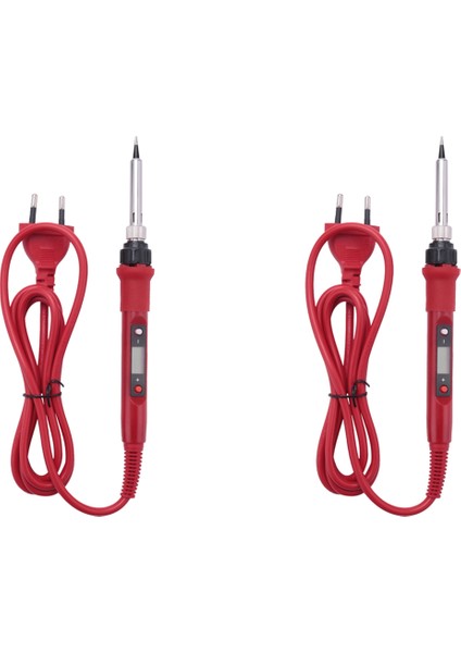 2x 220 V 80 W LCD Elektrikli Havya 908 S Ayarlanabilir Sıcaklık Havya ile Havya Ipuçları Kitleri Ab Tak (Yurt Dışından)