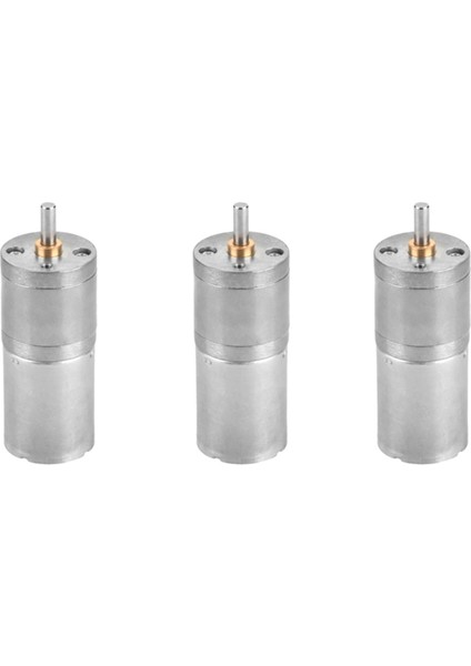 3x 25GA-370 Dc 12V Mini Dişli Kutusu Motor Elektronik Kilit Için Hız Azaltma Dişli Motor (300RPM) (Yurt Dışından)
