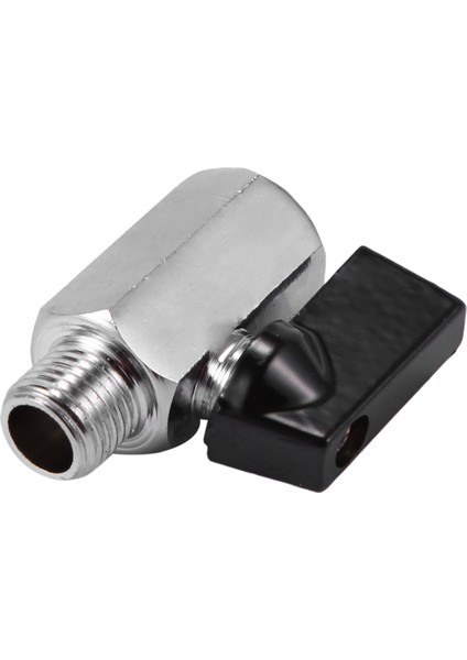 4x Krom Pirinç 1/4 Inç Bsp Küresel Vana Konuları Dokunun Erkek - Dişi Hava Kompresörü Hortumu (Yurt Dışından) indirimleri