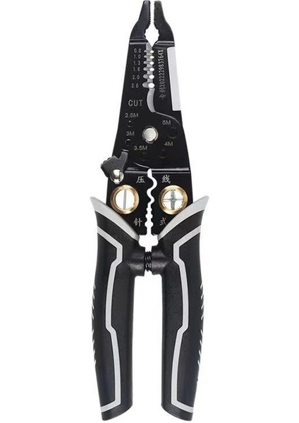 Tel Sıyırma Aleti - 9'u 1 Arada Tel Kesici, Sıyırıcı, Kıvırıcı, Sıyırma Fonksiyonlu Kablo Aracı - Kablolama Aracı (Yurt Dışından) fiyatları