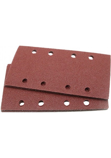 60 Adet Zımpara Pedleri, Zımpara Kağıdı Cırt Cırtlı Kum Kağıdı 95X185MM Delikli 8 Delikli Grit 80/120/180 Fit Sheet (Yurt Dışından)