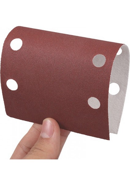 60 Adet Zımpara Pedleri, Zımpara Kağıdı Cırt Cırtlı Kum Kağıdı 95X185MM Delikli 8 Delikli Grit 80/120/180 Fit Sheet (Yurt Dışından)