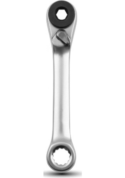 Mini 1/4 Çift Uçlu Hızlı Soket Cırcır Anahtarı Çubuk Tornavida Bit Araçları Cırcır Kolu Anahtarı (Yurt Dışından)