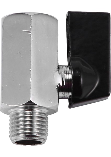 3x Krom Pirinç 1/4 Inç Bsp Küresel Vana Konuları Dokunun Erkek - Dişi Hava Kompresörü Hortumu (Yurt Dışından)