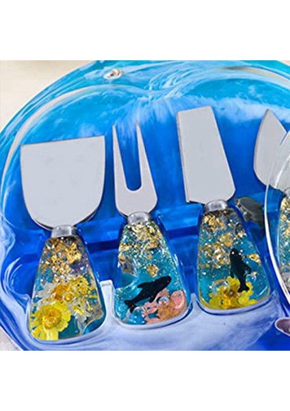 Reçine Bıçak Tutucu Kolu Kalıp Koleksiyonu, 3 Adet Kolu Reçine Döküm Kalıp Dıy Çatal Saplı Epoksi Reçine Kalıp (Yurt Dışından)