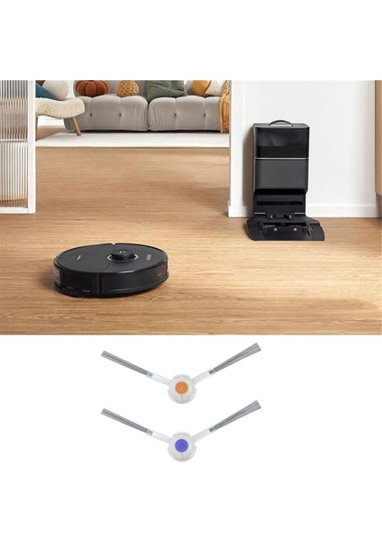 Narwal J4 J4 Lite Robotlu Süpürge Için Yedek Parça Kiti Yan Fırça Paspas Pedleri Toz Torbası Entegre Filtre (Yurt Dışından)