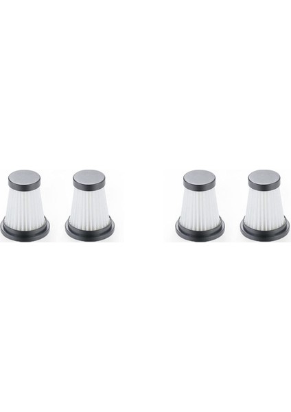 Moosoo K12 Pro K13 Akülü Elektrikli Süpürge Için 2x Hepa Filtre Yedek Parçaları Genius Invictus One 1.0x7 (Yurt Dışından)