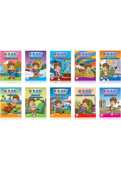 Gizemli Bahçe - Can Serisi - 10 Kitap Set fiyatları