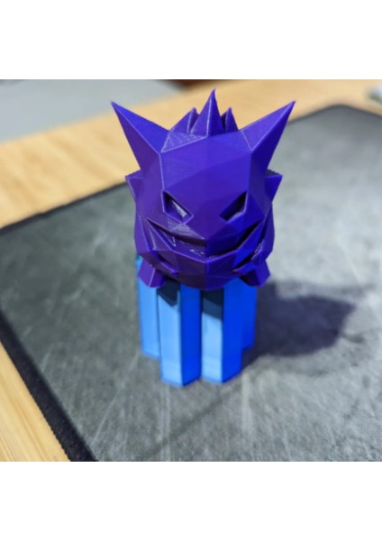 Pokemon - Gengar Aksiyon Figür - Low Poly