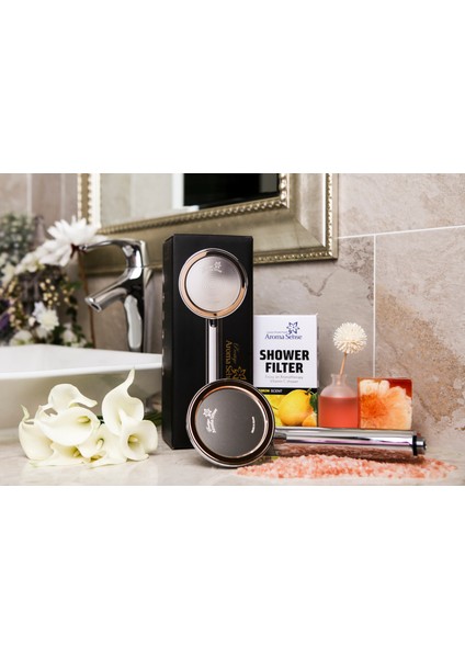 Prestige Pink Gold Lüx Duş Başlığı