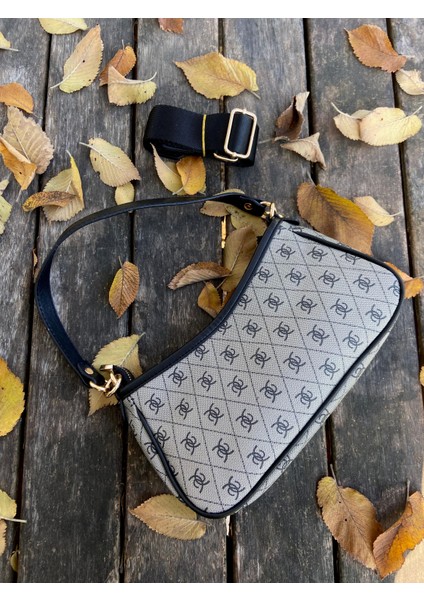 Yeni Sezon Uzun Omuz Askılı Desenli Kadın Omuz Çantası