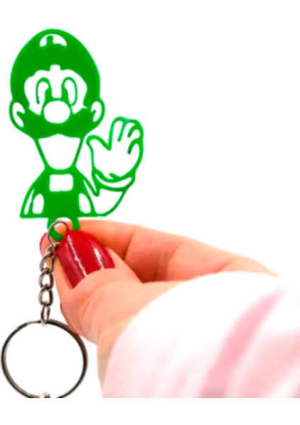 Mario Luigi Anahtarlık
