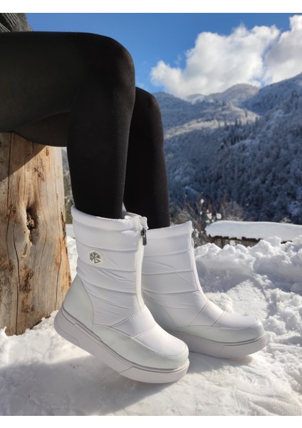 Çiğdem Kar Botu Unisex - Kar 9b - Beyaz - 37 modelleri