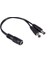 Adet 5.5x2.1mm 1 Ila 2 M/f Dc Güç Splitter Kablosu Cctv Kamera Için (Yurt Dışından) 4