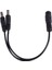 Adet 5.5x2.1mm 1 Ila 2 M/f Dc Güç Splitter Kablosu Cctv Kamera Için (Yurt Dışından) 5