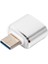 Galaxy S9/s8/not 8 Tip C Cihazlar Için 3.0 Adaptör USB Adaptörü (Gümüş) (Yurt Dışından) 3