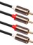 2rca - 2 Rca Koaksiyel Ses Kablosu 3,5 Jack Stereo Rca Ses Kablosu 1m (Yurt Dışından) 3