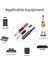 Adet 6.35MM 1/4 Inç Stereo Trs Dişi 2 Çift 6.35MM Adaptör Kablosu (Yurt Dışından) 4
