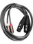 Çift Dişi Xlr - Rca Kablosu, Ağır Hizmet 2 Xlr Dişi - 2 Rca Erkek (Yurt Dışından) 1