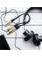 30CM 3 Pin Xlr Erkek - 2 Xlr Dişi Ses Uzatma Kablosu Y Ayırıcı (Yurt Dışından) 5
