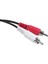 3,5 mm Dişi Stereo ve 2 Rca Maschio Av Cavo Aux Filo Adaptörü (Yurt Dışından) 5