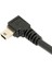 1.8m 5pin 90 Derece Sol Açılı USB 2.0 Erkek Kablo Siyah Renk (Yurt Dışından) 5