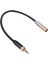 Iç Dişli 3.5mm Erkek - Mını Xlr 3pın Adaptör Kablosu (Yurt Dışından) 2