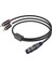 Pin Xlr Dişi - Çift Rca Erkek Y Splitter Kablosu, 2 Metre (Yurt Dışından) 1