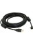 5pin 90 Derece - Emı Ferrit Çekirdekli USB 2.0 Erkek Kablo 5 Metre (Yurt Dışından) 2