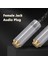 Dişi Jak Ses Fişi 4.4mm 5 Kutuplu Metal Kulaklık Adaptörü Gümüş (Yurt Dışından) 5