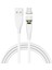 iPhone Huawei Mikro-Usb Için Manyetik Kablo, Type-C+2m Kablo Için, Beyaz (Yurt Dışından) 1