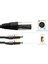 1 Xlr Erkek - 2 Rca Erkek Fiş Stereo Ses Kablosu Konektörü (1,5m) (Yurt Dışından) 4