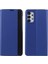 Samsung Galaxy A32 5G/M32 5g Pencere Deri Stand Telefon Kılıfı Mavisi (Yurt Dışından) 2