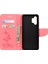Kelebekler Çiçek Desen Tasarımı Samsung Galaxy A32 4g (Ab Versiyonu) Için Deri Cüzdan Stand Kılıfı (Yurt Dışından) 3