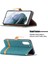 Samsung Galaxy S21 FE/S21 Lite-Green Için Birleştirme Kot Pantolon Yüzey Deri Telefon Kapağı Cüzdan Standı Çantası (Yurt Dışından) 4