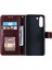 Samsung Galaxy S21 Fe-Brown Için Basılı Mandala Çiçek Cüzdan Deri Kılıf (Yurt Dışından) 4