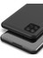 Samsung Galaxy A22 5g (Ab Versiyonu) Için Pc Iç Folio Flip Kaplama Stand Kılıfı ile Ayna Yüzey Deri-Black (Yurt Dışından) 5