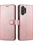 Samsung Galaxy A32 5G/M32 5g-Rose Gold Için Pu Deri Şok-Absorpsiyon Telefon Kılıfı Cüzdan Standı (Yurt Dışından) 2