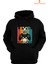 Gamer Baskılı 3 Iplik Unisex Siyah Kapişonlu Sweatshirt 3