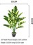 Potless Muz E 82 cm Yapay Bitki Büyük Yapay Muz Ağacı Sahte Cennet Kuşu Plastik Muz Yaprağı Ev Bahçe Düğün Dekorasyon Için (Yurt Dışından) 5