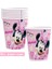 8 Adet Fincan Minnie Mouse Parti Dekor Baskı Peçeteler Fincan Plaka Pembe Minnie Bebek Parti Kokteyl Peçetesi Yemek Peçetesi Erkek Kız Için Cinsiyet Ortaya (Yurt Dışından) 1