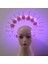 19 Light Up Yanıp Sönen Kelebek Çiçek Tanrıça Başlığı Çivili Altın Metal Kraliçe Melek Halo Taç Bandı Parti Cosplay Karnaval (Yurt Dışından) 1